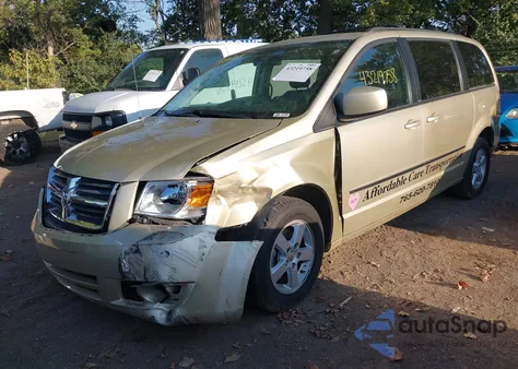 2010 Dodge Grand Caravan Sxt из США, поврежденный, VIN 2D4RN5D14AR356244